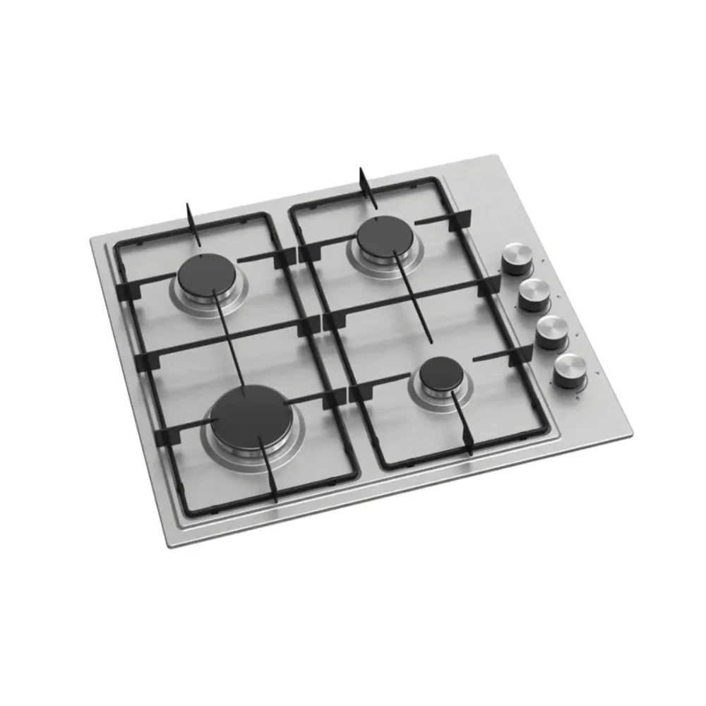 Maxi Tabletop Gas Cooker 4 Burners (DS201) – Stainless Steel Compact Model