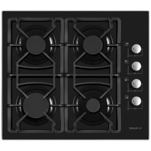 Maxi Tabletop Gas Cooker 4 Burners (T-840) – Auto Ignition, Euro Pool System