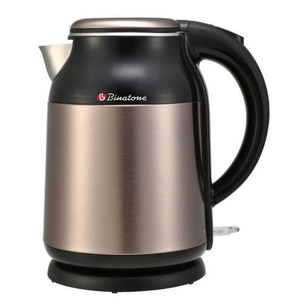 Binatone CEJ-1799DW 1.7L Deluxe Cool-Touch Electric Kettle – Boils Fast, Stays Cool Outside, Zero Burns!