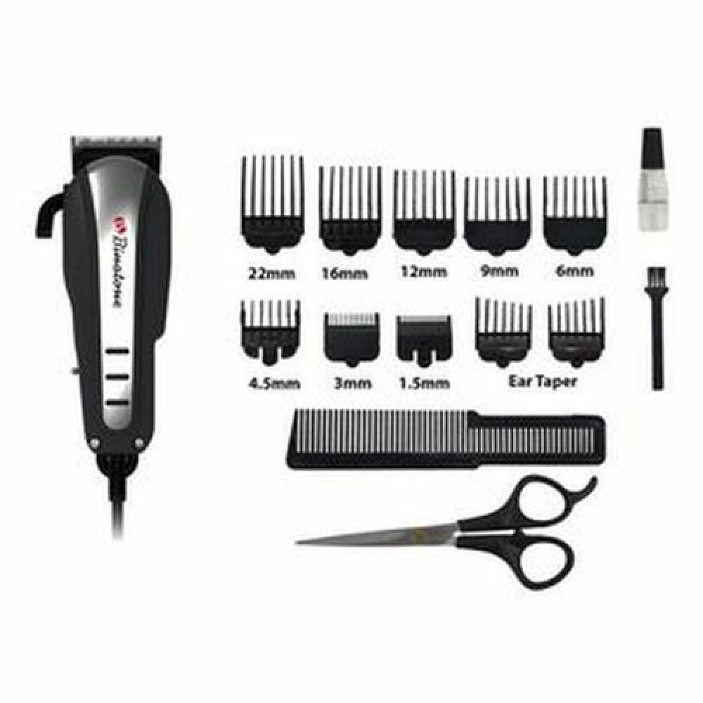 Binatone HC-650 Pro Heavy Duty Professional Clipper – Full Copper Motor, Zero-Gap Blades + 6 Combs for Barbers & Perfect Home Cuts