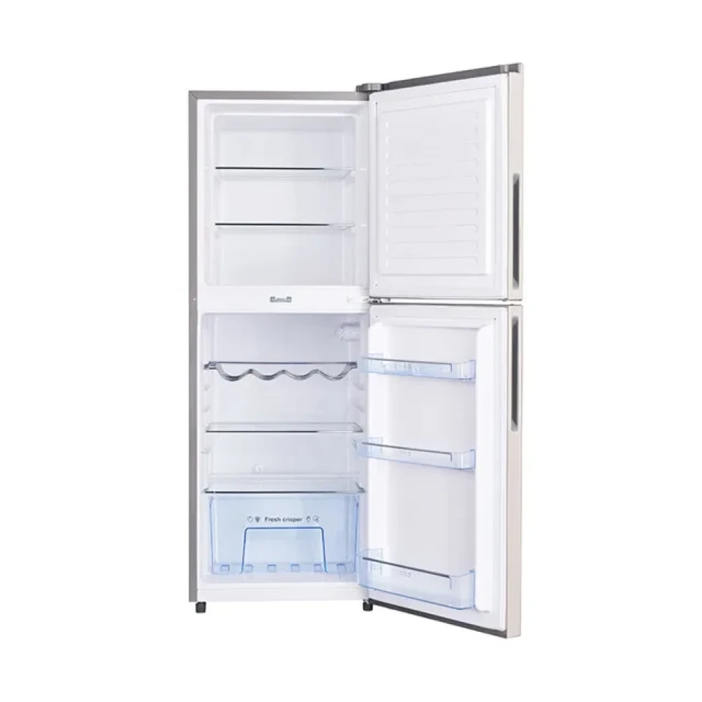 Haier Thermocool 210 Liter Double Door Refrigerator | HRF-210BLUX R6 SLV