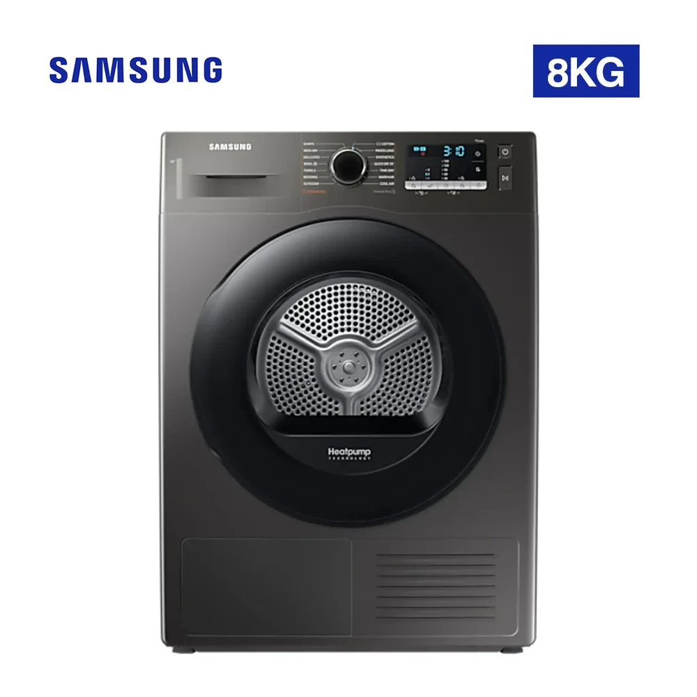 Samsung 8KG Heatpump Dryer (DV80TA020AX/E) – Energy Efficient & Smart Drying
