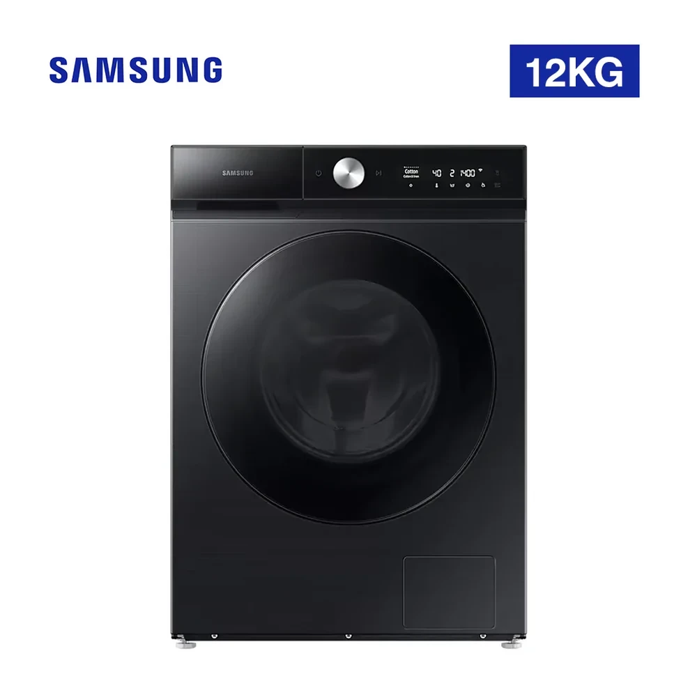 Samsung 12KG Wash & 8KG Dry Front Load Washing Machine (WD12BB944DGB) – AI Ecobubble™ & QuickDrive™