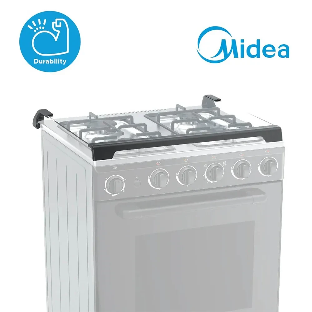 Midea 60x60 Gas Cooker 4G (6060-4G057-B) – Rotisserie & Grill