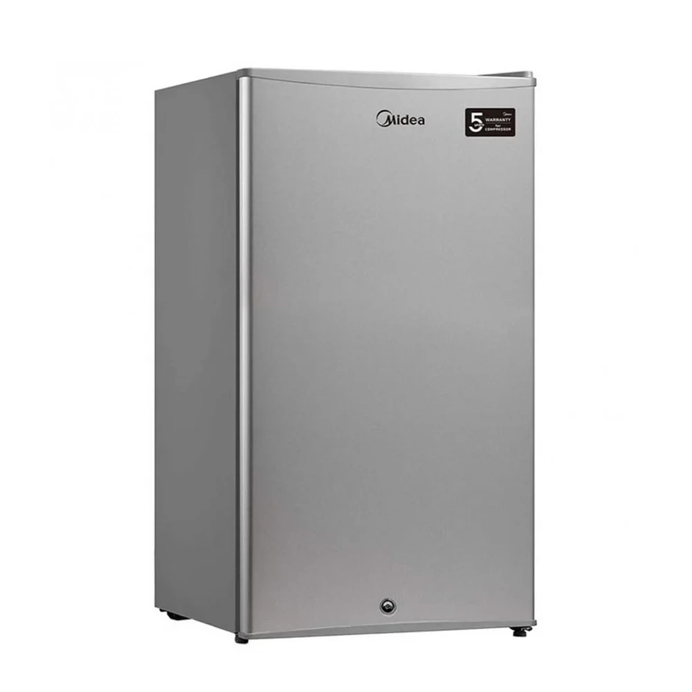 Midea 85L Single Door Refrigerator HS-112L – Silver