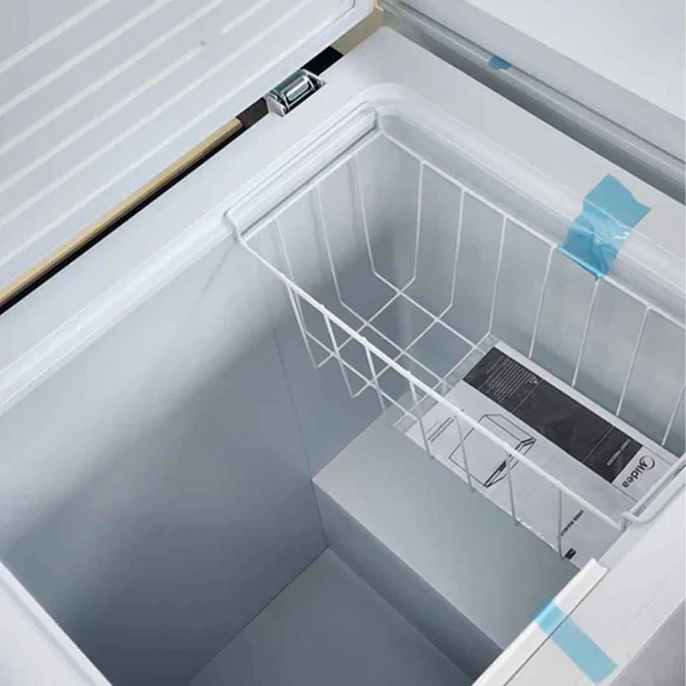 Midea 142L Chest Freezer MDRC265FZG43D – Silver | Energy Efficient & Spacious