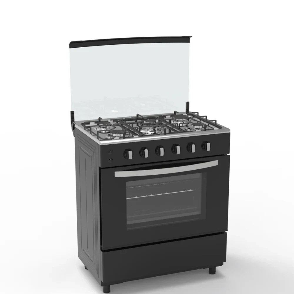 AEON 90x60 Gas Cooker with 5 Burners and Black Glass Hob – Model ACG9050