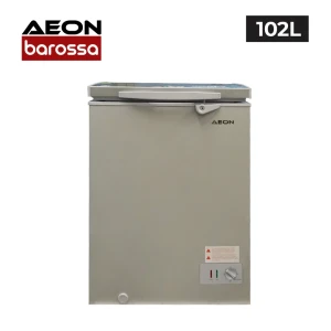 AEON 102L Chest Freezer with Lock and LED Light – Grey ACF100GK