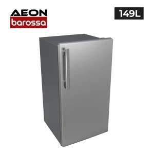 AEON 149L Single Door Fridge with Freezer & Anti-Rust Coating – Grey ARS180G