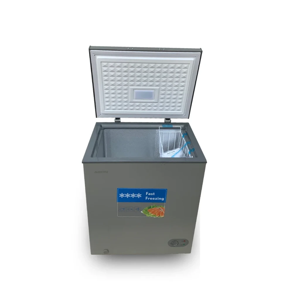 AEON 147L Chest Freezer with Adjustable Thermostat & Lock – Grey ACF150GK