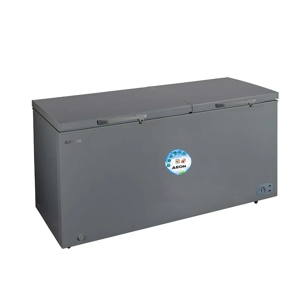 AEON 420L Chest Freezer – Energy Efficient Grey Model ACF450GK with Lock & Wheels