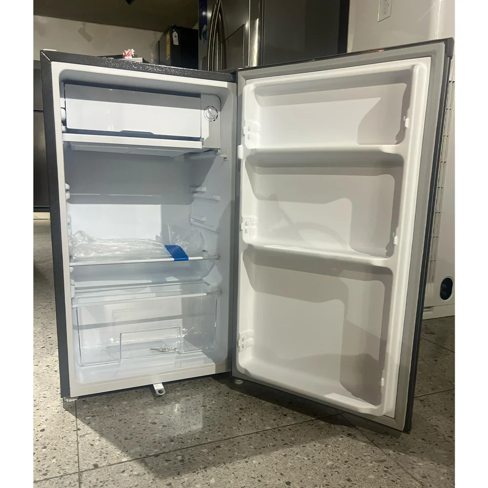 AEON 90L Black Direct Cool Refrigerator – Compact Fridge with Mini Freezer & Lock (Model ARS100GM)