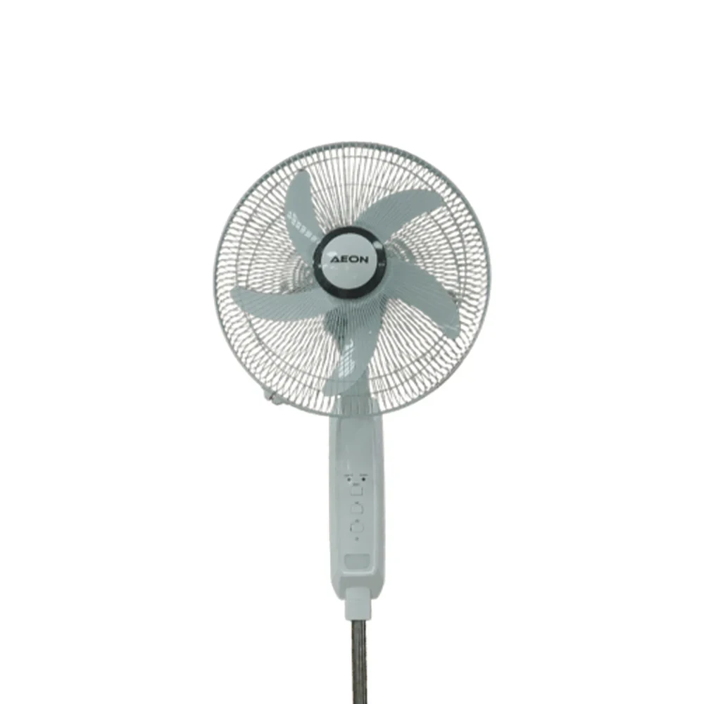 AEON 16" Rechargeable Fan – 40W with Adjustable Height, LED Light & USB Charger (Model ARF-16B)