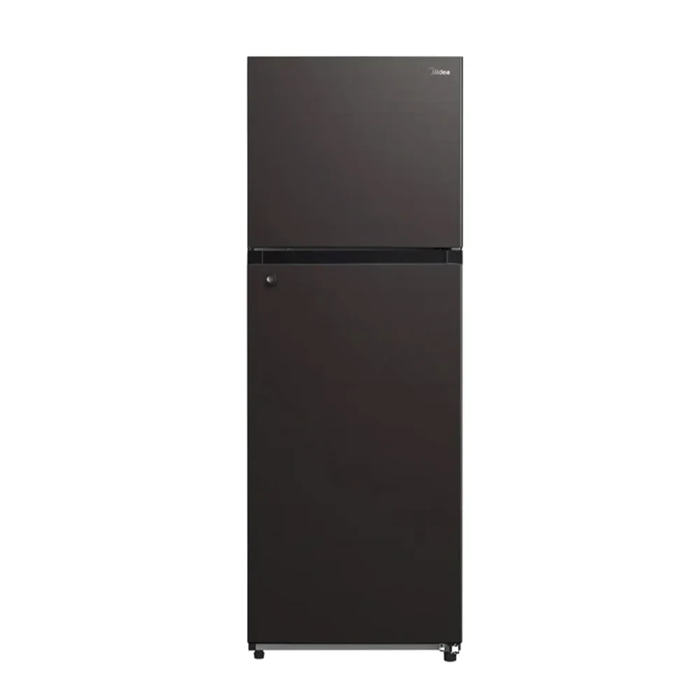 MIDEA 204L Single Door Refrigerator – Mechanical Temperature Control & Reversible Door (Model HD-273F, Jazz Black)