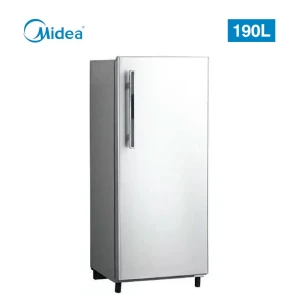 MIDEA 190L Single Door Refrigerator – Mechanical Control & Separate Chiller Compartment (Model HS-247L, Silver)