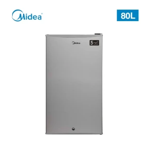 MIDEA 85L Single Door Refrigerator – Fast Cooling & Adjustable Shelves (Model MDRD133FGG50, Silver)