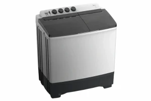 MIDEA 8kg Semi-Automatic Twin Tub Washing Machine – Wash & Spin (Model MT100W80/WG)