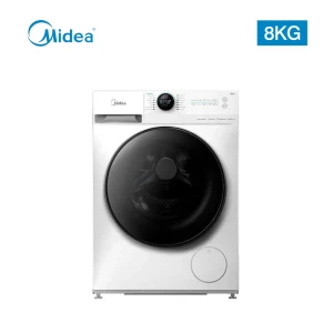 MIDEA 8kg Washer & 6kg Dryer – Wi-Fi Connected, Steam Care & Turbo Wash (Model MF200D80WB/T, Titanium)