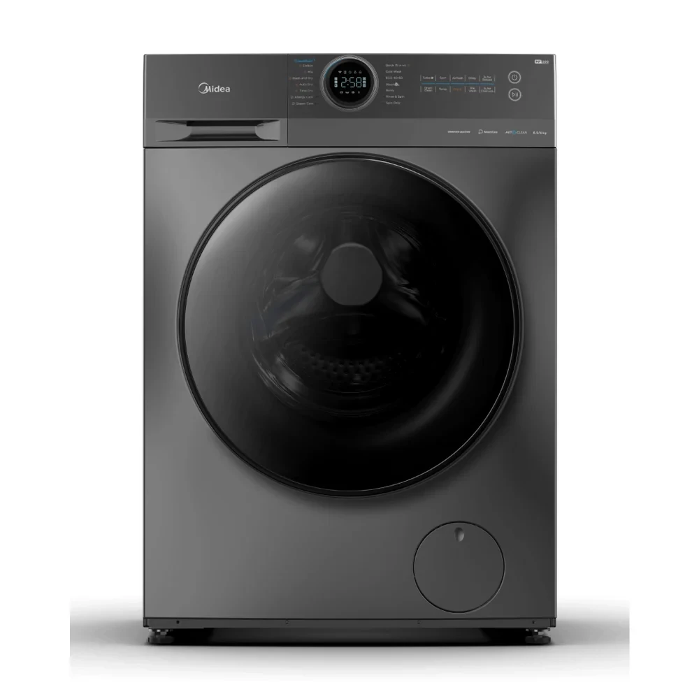 MIDEA 10kg Washer & Dryer – Health Guard Plus & Turbo Wash (Model MF200D100WB/T)