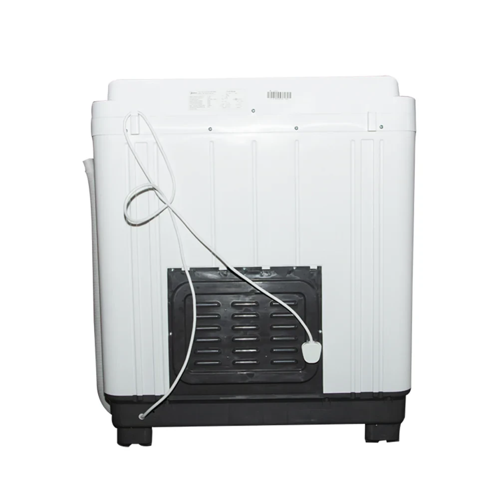 MIDEA 12kg Twin Tub Washing Machine – High Spin & Dual Pulsator (Model MT100W120/WG, White)