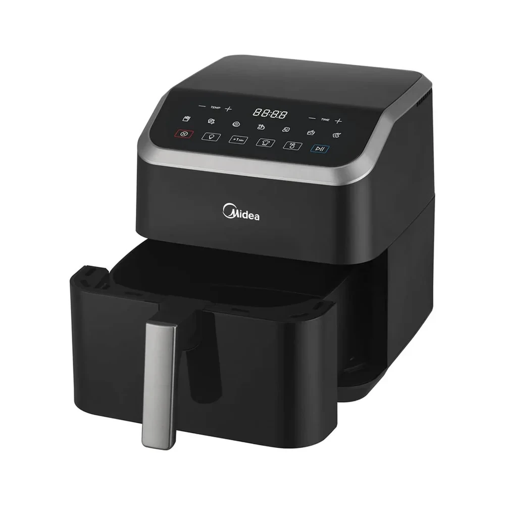 MIDEA Air Fryer 5.0L – Digital Touch, X-CycloneAir Technology & 8 Presets (MAD-550F2APK)
