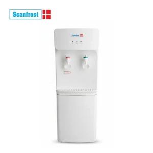SCANFROST 2-Tap Water Dispenser – Hot & Cold, Sleek Red SFWTDI1200