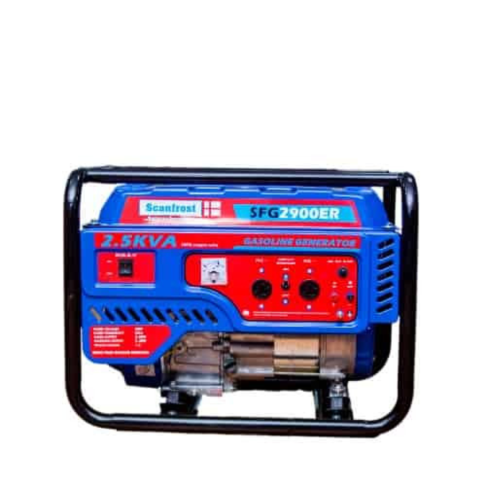 Scanfrost 2.5kVA Generator – Blue (SFG2900ER2) | Durable, Low Noise & Fuel Efficient