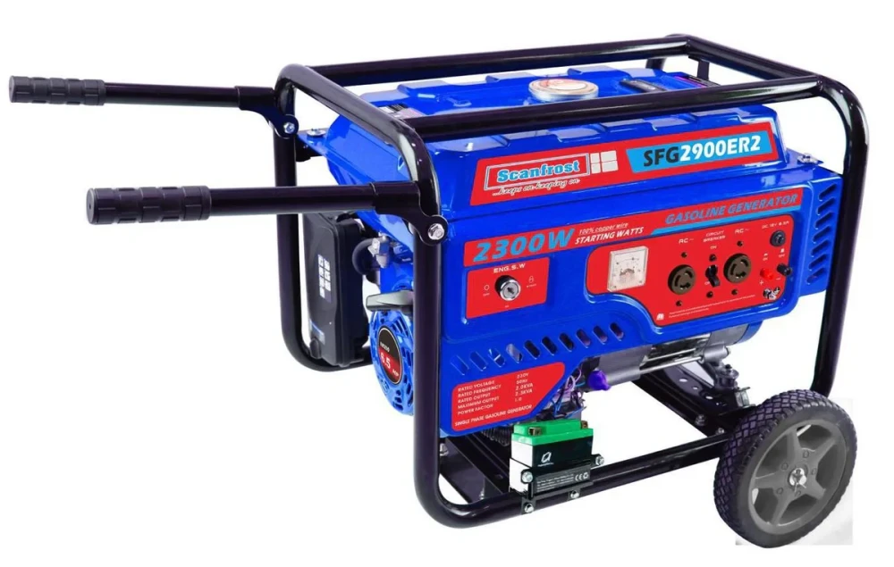 Scanfrost 2.5kVA Generator – Blue (SFG2900ER2) | Durable, Low Noise & Fuel Efficient