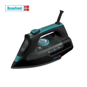 Scanfrost 2800W Steam Iron – SFSI (Ceramic Soleplate, Anti-Drip, Vertical Steam) | Fast & Efficient Ironing