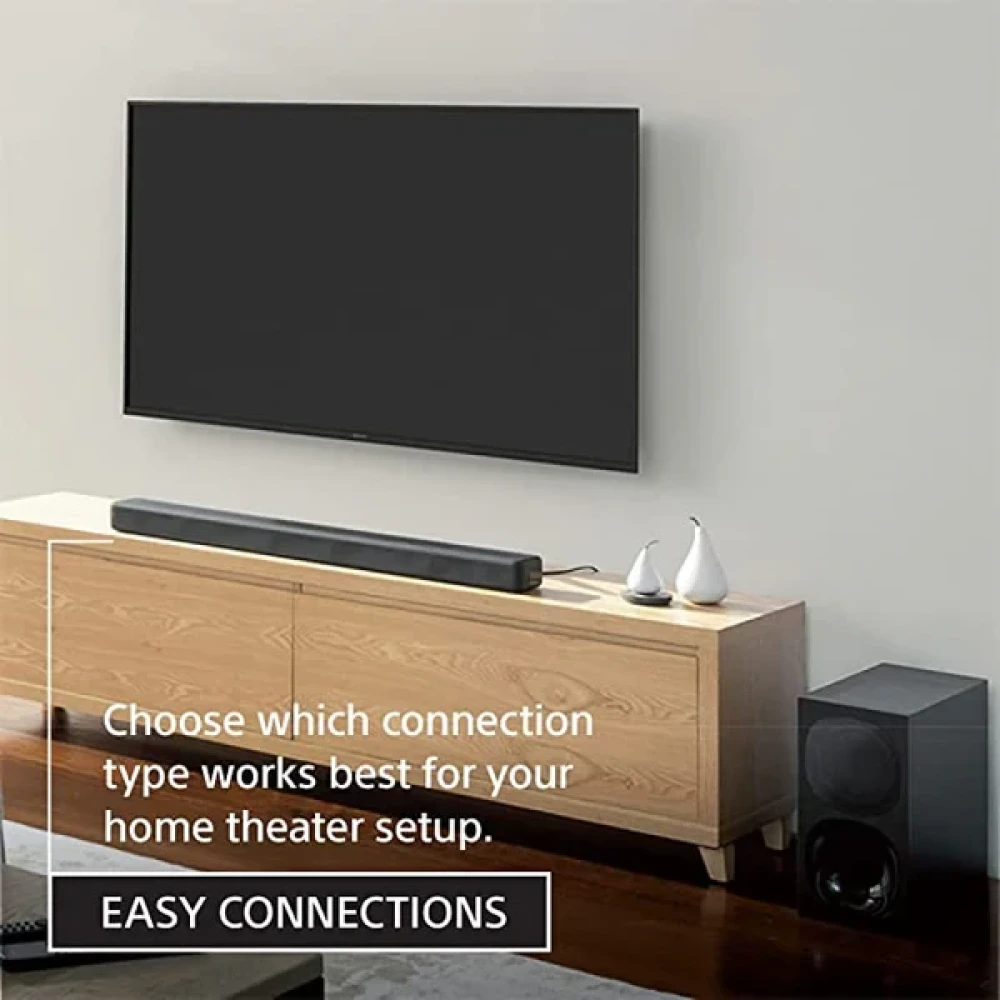 Sony HT-G700 3.1ch Soundbar with Dolby Atmos, DTS:X, Vertical Surround & Wireless Subwoofer – Black