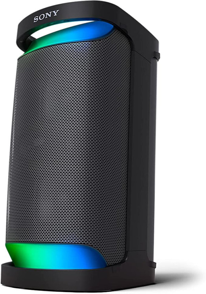 Sony SRS-XP500 Portable Wireless Party Speaker with 20H Battery, Karaoke & IPX4 Splash Resistance – Black