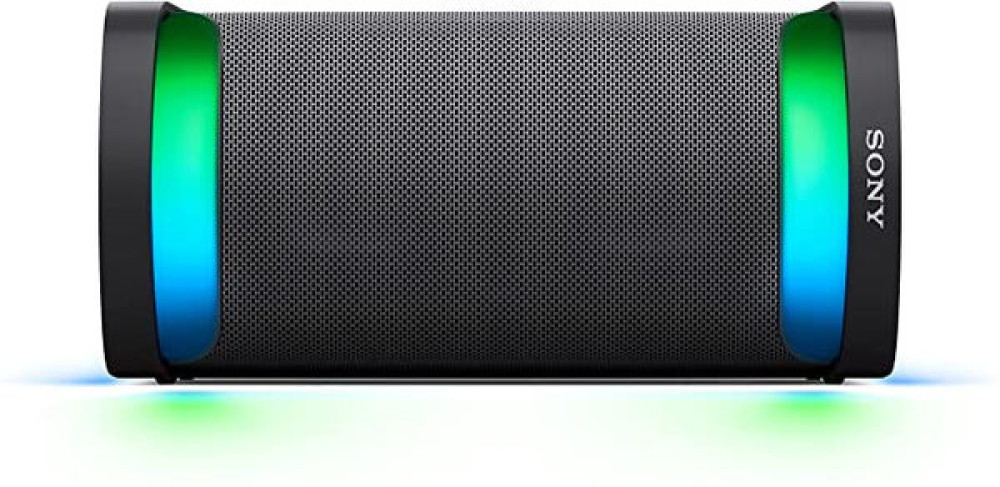 Sony SRS-XP500 Portable Wireless Party Speaker with 20H Battery, Karaoke & IPX4 Splash Resistance – Black