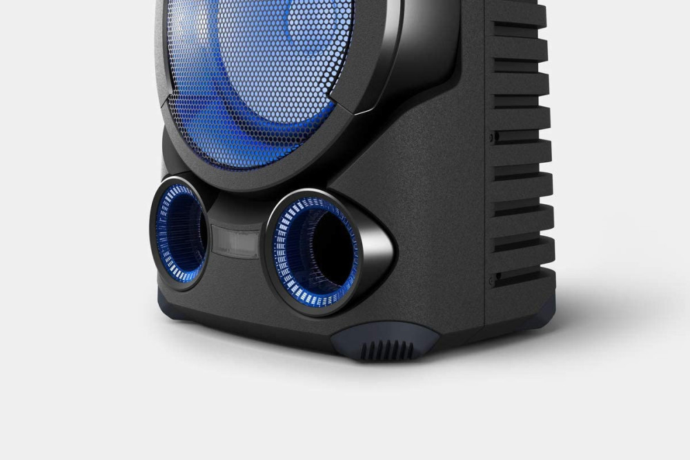 Sony MHC-V43D High Power Party Speaker | Omnidirectional Sound, Jet Bass, Karaoke & Party Lights