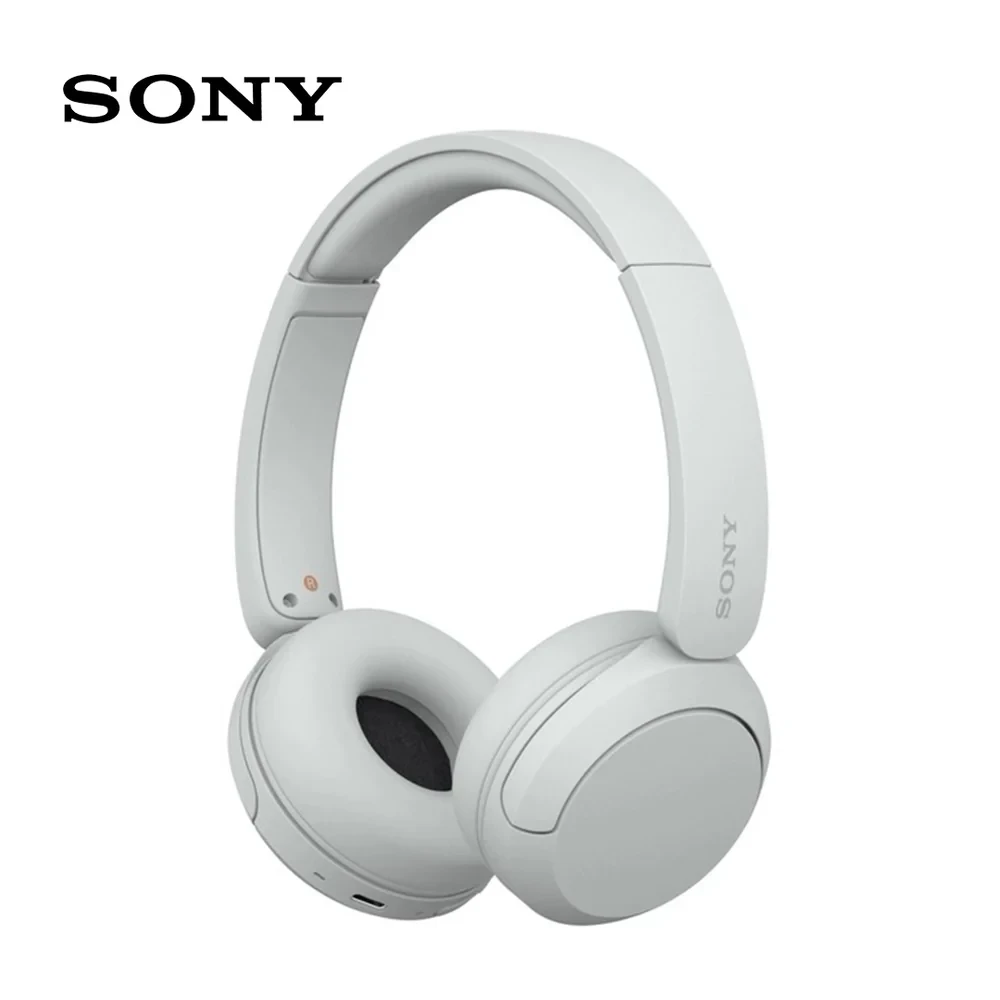 Sony WH-CH520 Wireless Headphones White – 50H Battery, DSEE, Multipoint
