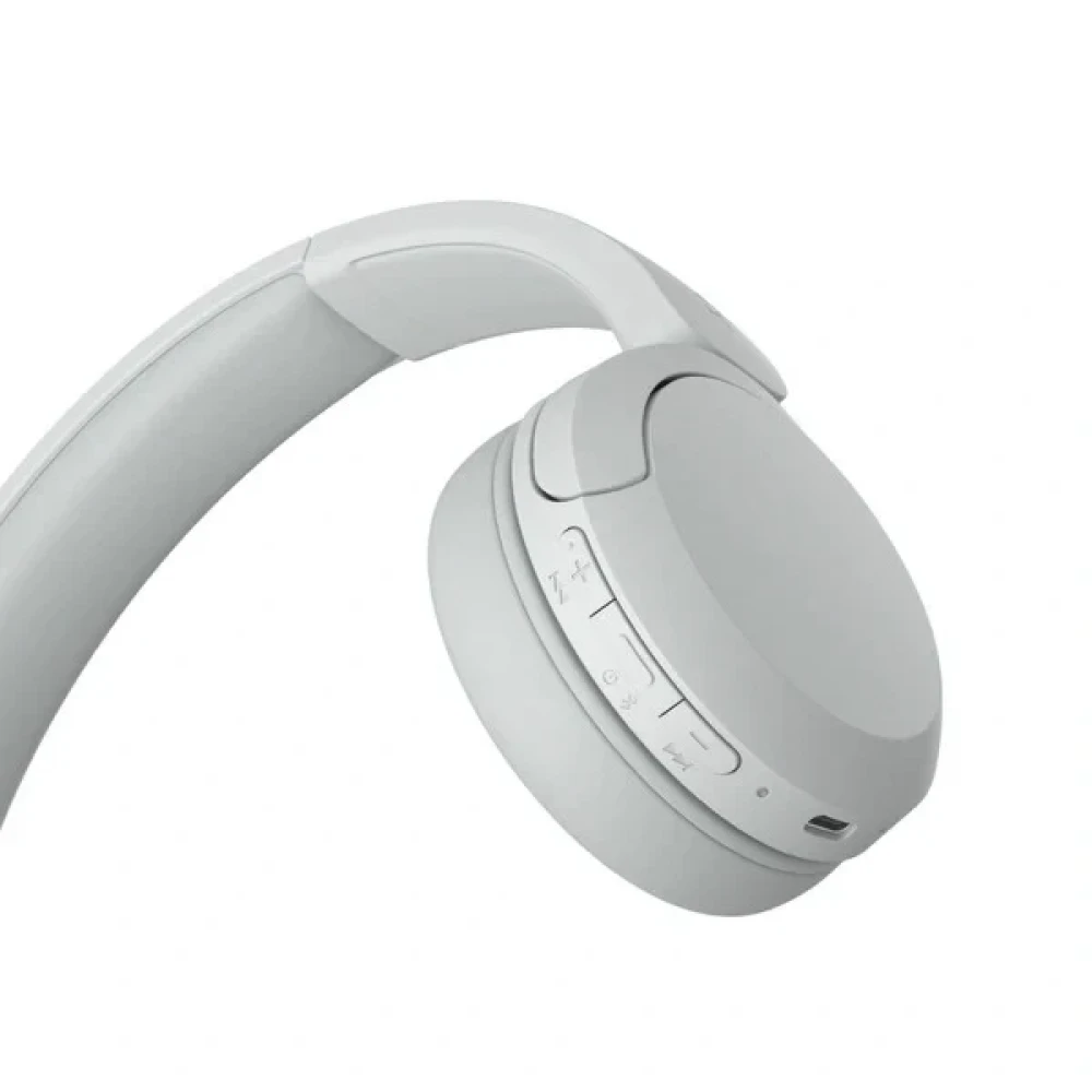 Sony WH-CH520 Wireless Headphones White – 50H Battery, DSEE, Multipoint