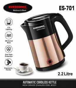 Eurosonic Cordless 2.2L Kettle