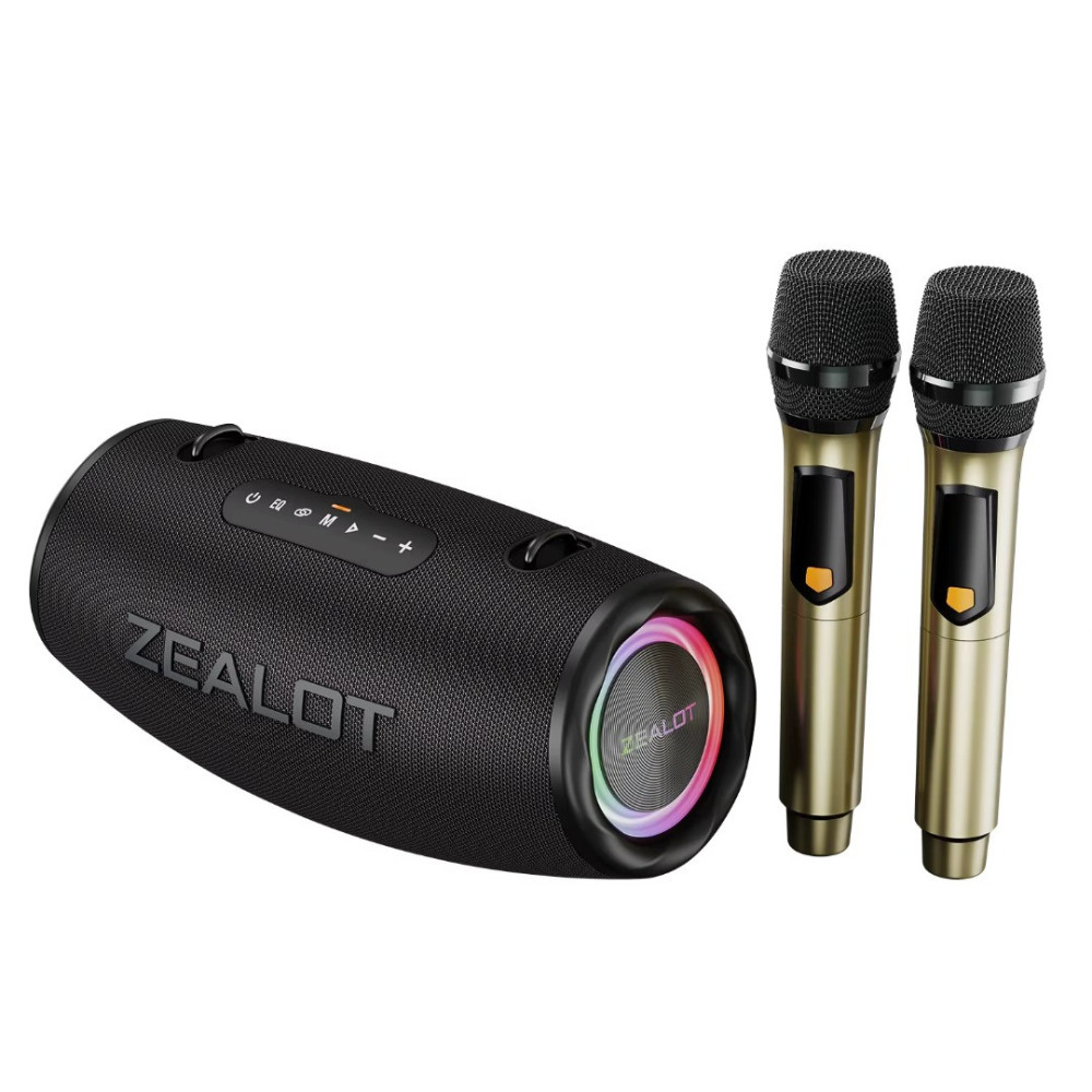 Zealot S87M Bluetooth Portable Speaker – Dual Woofers, Deep Bass & 100ft Wireless Range
