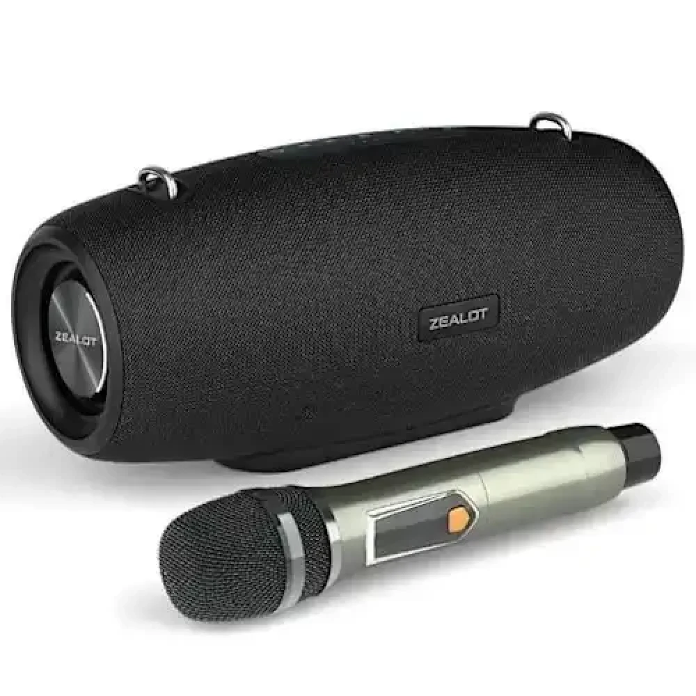Zealot S56 Portable Wireless Bluetooth Speaker – 40W Deep Bass, 8000mAh Battery & TWS Dual Pairing