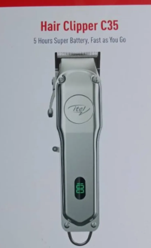 Itel Super Rechargable Clipper Powerful Professional Cordless Hair Clipper IHC - C35