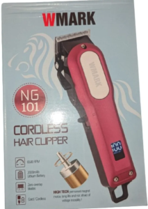 WMARK  LCD Display Professional Hair Cutter Coldless Hair Clipper NG-101
