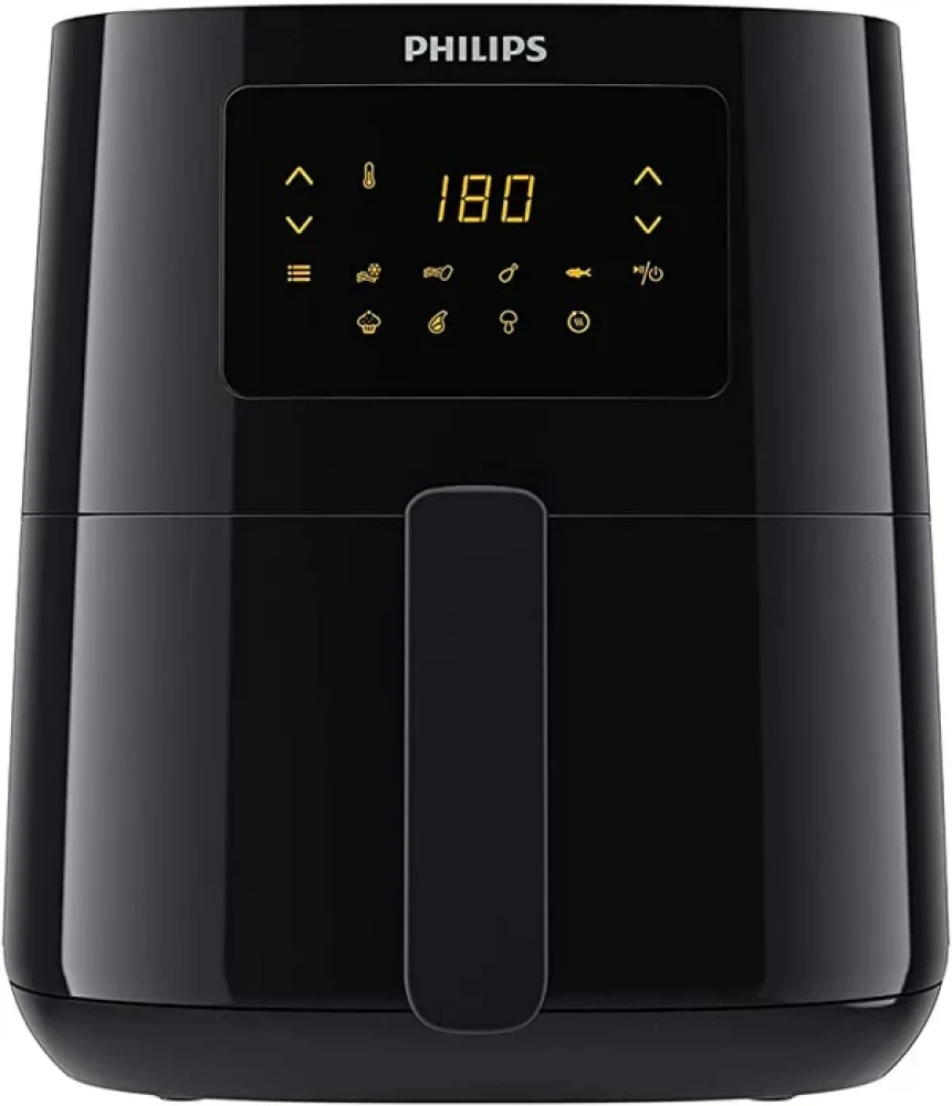 Philips 4.1L Air Fryer HD9252/91 – Healthy & Fast Frying, Black