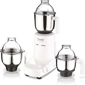 Preethi Chefpro 750W Electric Grinder MG128-02 – Heavy Duty, White