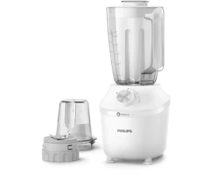 Philips 600W Blender HR2191/20 – Smooth & Efficient Blending, White