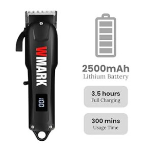 Wmark Magic Fader Professional Hair Clipper NG - 1005 With Lithum Battery 2000mAH