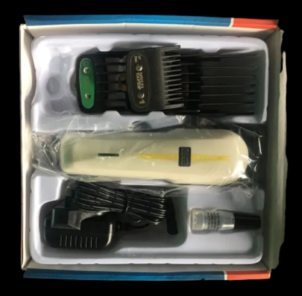 Maxx Plus MT-908F Cordless Hair Clipper – Shear-to-Zero Precision, 2000mAh Battery, Quick Charge