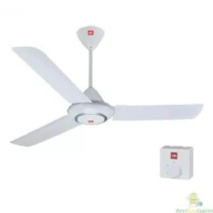 KDK 56" Ceiling Fan X56XG - Metal Blades, 3 & 5 Speed Selection, White