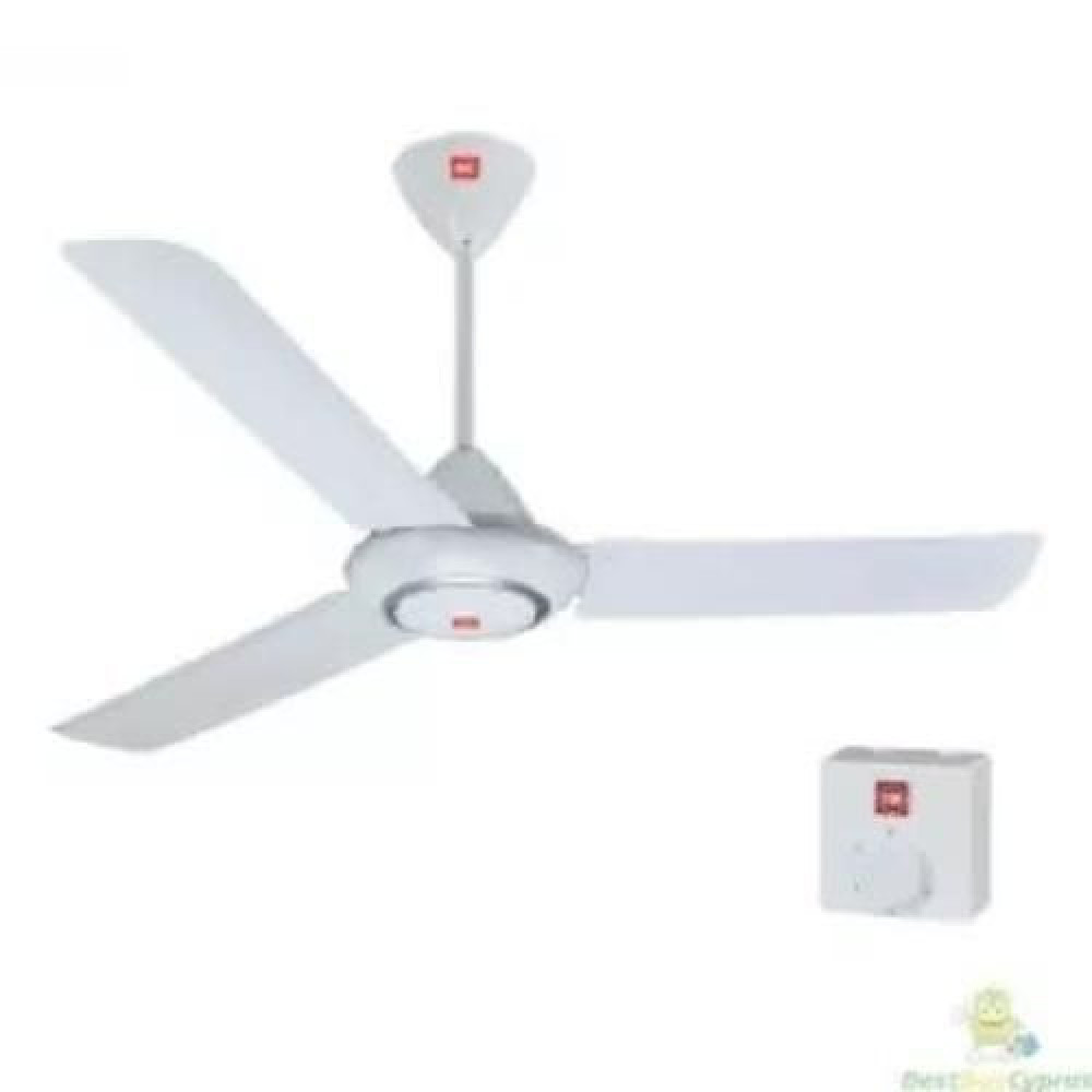 KDK 56" Ceiling Fan X56XG - Metal Blades, 3 & 5 Speed Selection, White