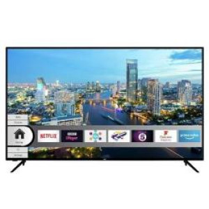 Polystar 65-Inch DLED VIDAA Smart TV PV-HK65FLTM – Frameless, Netflix, YouTube, Bluetooth, 8GB Storage
