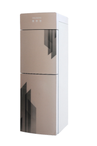 Polystar PV-R6JX-5GN Hot & Cold Water Dispenser with Built-in Cool Cabinet – Golden Tempered Glass
