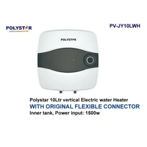 Polystar 10L Electric Water Heater PV-JY10LWH – Vertical Design, Thermostat Control, Safety Protection